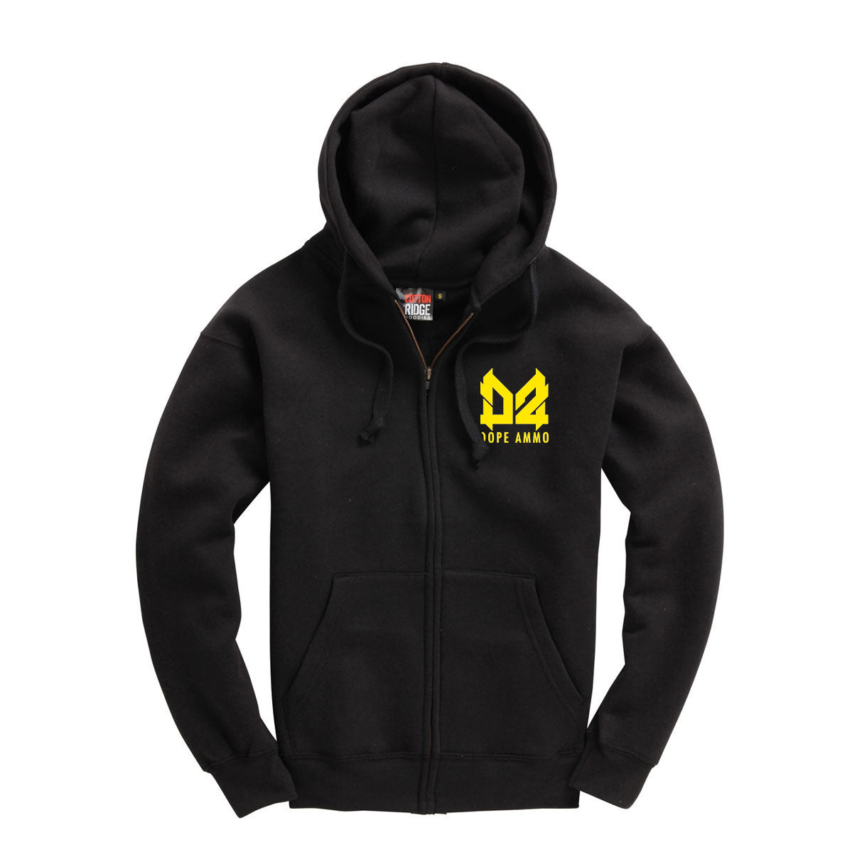 Dope Ammo Zip Hoodie - Black