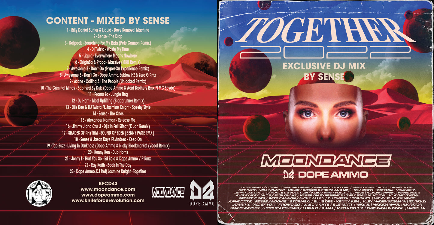 Moondance x Dope Ammo - Together 2022 Exclusive DJ Mix CD By DJ Sense