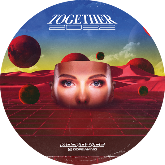 Moondance x Dope Ammo - TOGETHER 2022 - Slipmats (design 2)