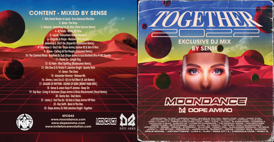 Moondance x Dope Ammo - Together 2022 Exclusive DJ Mix CD By DJ Sense