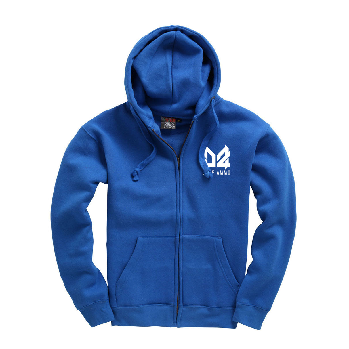 Dope Ammo Zip Hoodie - Royal Blue